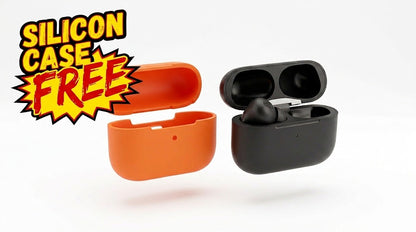 Magnet Buzzer Earbuds + Free orange pouch